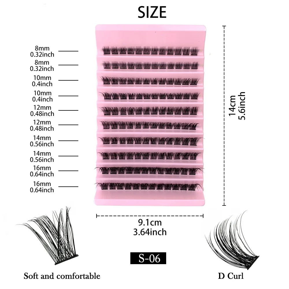 Cluster Lashes 8-16mm Individual Lashes