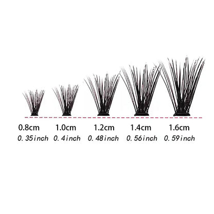 Individual Lashes 8-16mm 200pcs Cluster Lashes